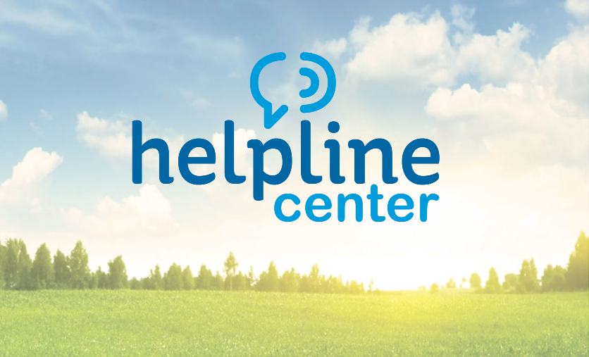 Helpline logo with field