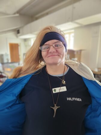 Crystal McKnelly, Adult Shining Bright Volunteer, Church on the Street