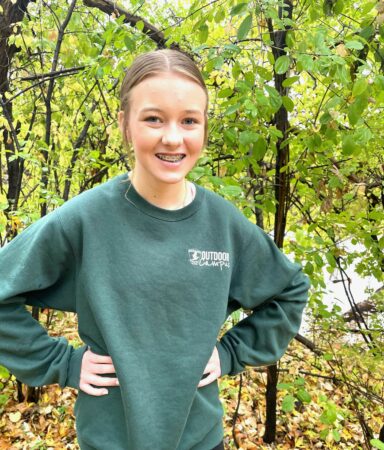Maddie Neuschwanger, Youth Volunteer, The Outdoor Campus - Sioux Falls