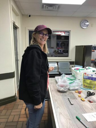 Yvonne Oppold, Adult Shining Bright Volunteer, Laundry With Love