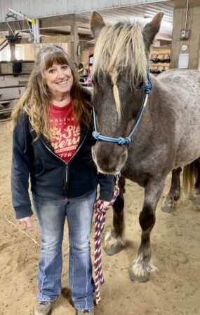 Barbra Parker, Adult Shining Bright Volunteer, Horsepower