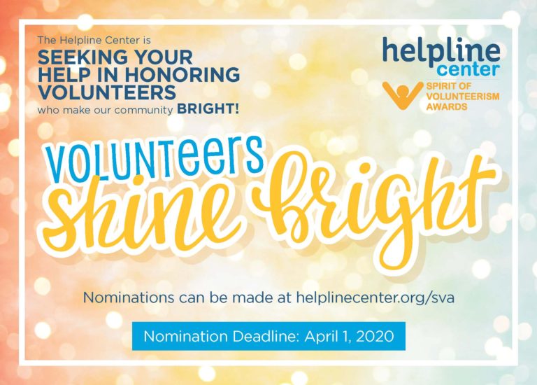 Spirit of Volunteerism Awards Sioux Empire | Helpline Center