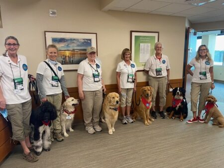 Therapy Dogs Int;, Chapter 200, Group Volunteers, Avera McKennan Hospital